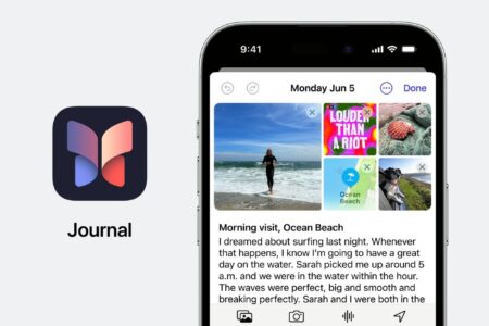 apple journal app ios 17